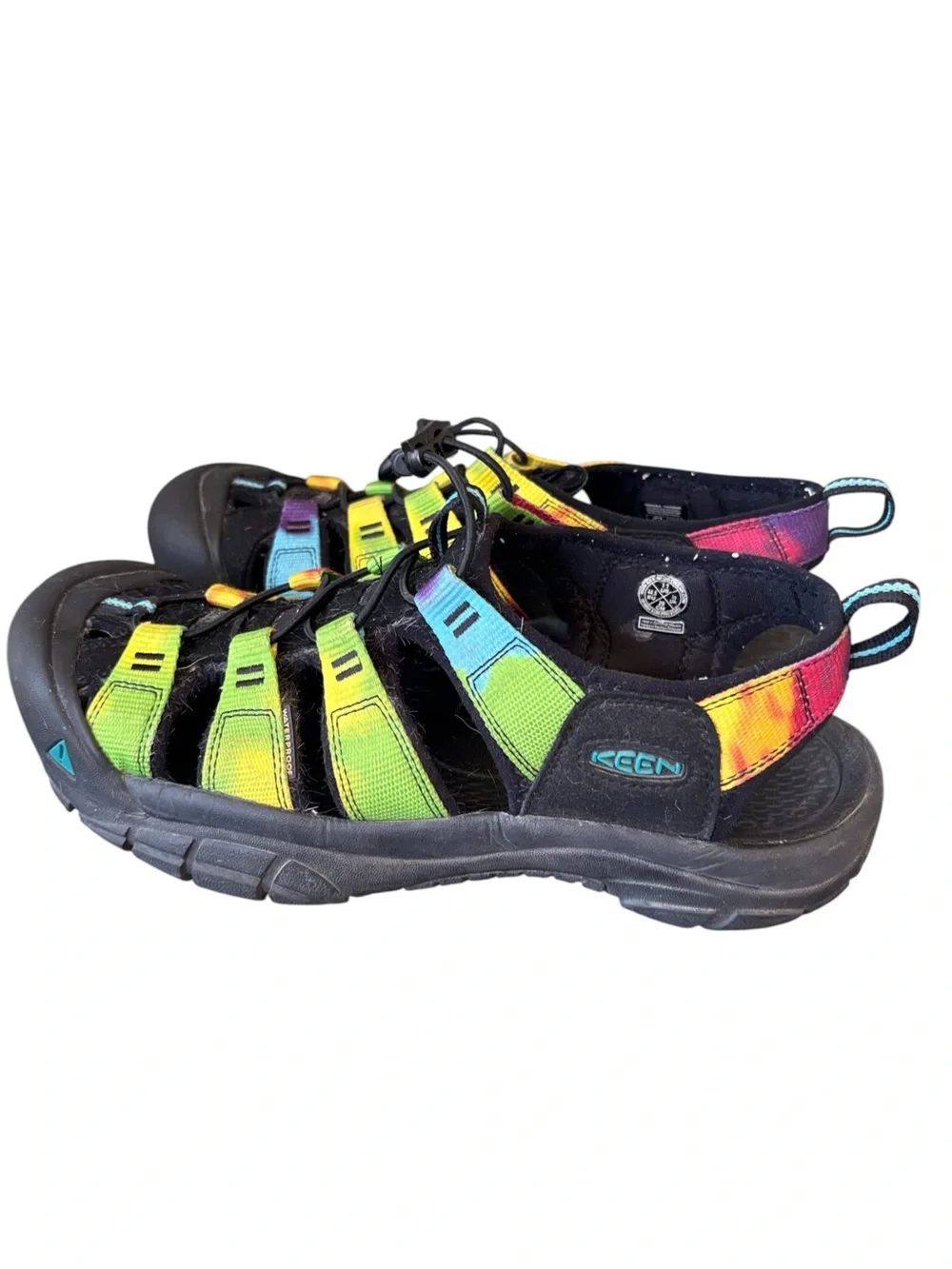 Keen Men’s Newport Retro Tie Dye Water Sport Sandal Size 11